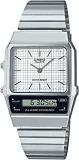 Casio Analog Digital White Dial Unisex's Watch AQ 800E 7ADF
