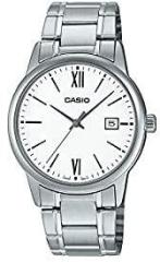 Casio Analog White Dial Men's Watch MTP V002D 7B3UDF