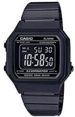 Casio B650WB 1B unisex adult Black Stainless Steel Quartz Fashion Digital Watch