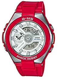 Casio Baby g Analog Digital Silver Dial Women's Watch MSG 400 4ADR BX114