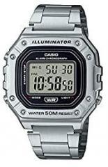 Casio Digital Black Dial Unisex Adult Watch W 218HD 1AVDF