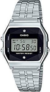 Casio Digital Black Dial Unisex's Watch A159WAD 1DF D163