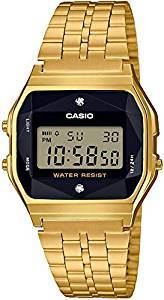 Casio Digital Black Dial Unisex's Watch A159WGED 1DF D164