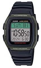 Casio Digital Black unisex Watch W 96H 3AVDF D175