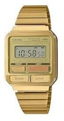 Casio Digital Gold Dial Unisex's Watch A120WEG 9ADF