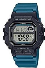 Casio Digital Gray Dial Unisex's Watch WS 1400H 3AVDF