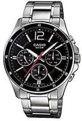 Casio Enticer Analog Black Dial Men's Watch MTP 1374D 1AVDF A832