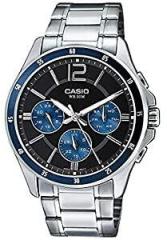 Casio Enticer Analog Black Dial Men's Watch MTP 1374HD 2AVIF A1646