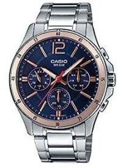 Casio Enticer Analog Blue Dial Men's Watch MTP 1374D 2A2VDF/MTP 1374HD 2A2VIF