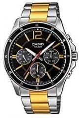 Casio Enticer Men Analog Black Dial Men's Watch MTP 1374HSG 1AVIF A1652