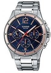 Casio Enticer Men Analog Blue Dial Men's Watch MTP 1374D 2A2VDF A1745