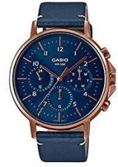 Casio Enticer Men Analog Rose Gold Dial Watch MTP E321RL 2AVDF