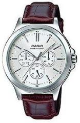 Casio Formal Analog White Dial Men's Watch MTP V300L 7AUDF A1177