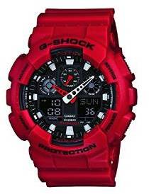 Casio G Shock Analog Digital Black Dial Men's Watch GA 100B 4ADR