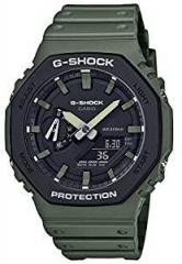 Casio G Shock Analog Digital Black Dial Men's Watch GA 2110SU 3ADR