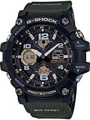 Casio G Shock Analog Digital Black Dial Men's Watch GSG 100 1A3DR G831