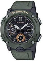 Casio G Shock Analog Digital Brown Dial Men's Watch GA 2000 3ADR G952