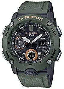 G Shock Analog Digital Brown Dial Men's Watch GA 2000 3ADR G952