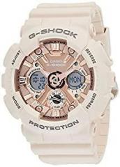 Casio G Shock for Women Analog Digital Rose Gold Dial Women's Watch GMA S120MF 4ADR G732