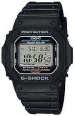 Casio G Shock Men Rubber Black Dial and Band Digital Watch G 5600UE 1DR G1166