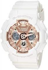Casio G Shock S Series Analog Digital Rose Gold Dial Women's Watch GMA S120MF 7A2DR