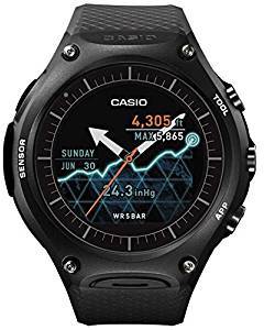 Casio Multi Colour Dial Unisex Smart Watch SW001 WSD F10BK
