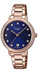 Casio Sheen Analog Blue Dial Women's Watch SHE 4056PG 2AUDF SX270