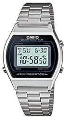 Casio Vintage Digital Grey Dial Silver Band Stainless Steel Unisex Watch B640WD 1AVDF D129