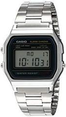 Casio Vintage Series Digital Black Dial Unisex Watch A 158WA 1Q D011