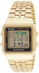 Casio Vintage Series Digital Gold Dial Unisex's Watch A500WGA 9DF