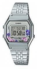Casio Vintage Series Digital Silver Dial Unisex Adult Watch D204