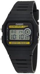 Casio Women Resin Youth Digital Grey Dial Watch F 94Wa 9Dg, Band Color Black
