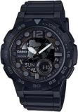 Casio Youth Combination Analog Digital Black Dial Men's Watch AEQ 100W 1BVDF AD217