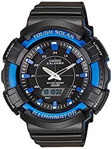 Casio Youth Series Analog Digital Black Dial Unisex Watch AD S800WH 2A2VDF AD187
