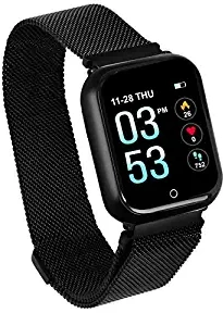 CAVIOT Multifunctional Black Full Touch Smart Fitness Tracker Unisex Band Watch CA1312