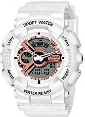 CAVIOT Sports Multi Functional Analogue Digital Multicolour Dial Men's Watch CMADG3802