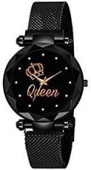 CERO Analogue Queen Dial Luxury Magnetic Strap Girls and Woman's Wrist Watches