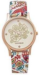 Chumbak Teal by Chumbak Abstract Peacock Wrist Watch
