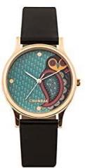 Chumbak Teal By Chumbak Folksy Owl Wrist Watch