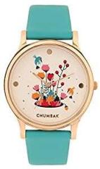 Chumbak Teal by Chumbak Leafy Branches Women's Wrist Watch Teal