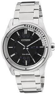 Citizen Analog Black Dial Men's Watch AW0030 55E