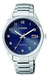 Citizen Analog Blue Dial Unisex's Watch EO1170 51L