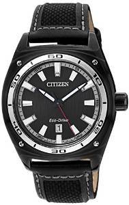 Citizen Eco Drive Analog Black Dial Men's Watch AW1050 01E