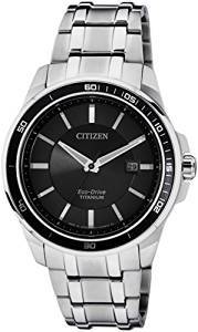 Citizen Eco Drive Analog Black Dial Men's Watch BM6921 58E