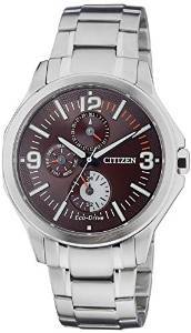 Citizen Eco Drive Analog Brown Dial Men's Watch AP4000 58X