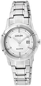 Citizen Eco Drive Analog White Dial Women's Watch FE1030 50A