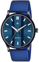 CRESTELLO Analog Men's Watch Dial Colored Strap