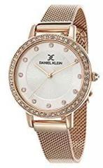 DANIEL KLEIN Analog Silver Dial Women's Watch DK.1.12418 2