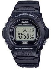 Digital Gray Dial Unisex's Watch W 219H 1AVDF