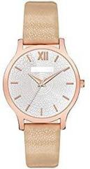 DREALEX Leather Analog Unisex Watch DRMT 343 Rose Gold